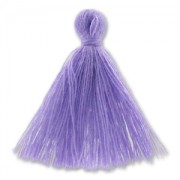 Pompon imitation coton 27-30 mm Violet x1