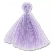 Pompon imitation coton 27-30 mm Lilas x1