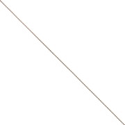 Chaîne maille boule 1 mm cuivré vieilli x1m