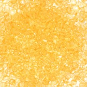 Preciosa Perles rocailles 11/0 2 mm - Solgel - Yellow 2 Dyed crystal x20g