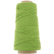 Bobine de cordon coton macramé Organic Cotton Détox XL peigné - Vert herbe x200 m|raw }}