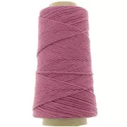 Bobine de cordon coton macramé Organic Cotton Détox XL peigné - Mauve x200 m