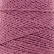Bobine de cordon coton macramé Organic Cotton Détox XL peigné - Mauve x200 m