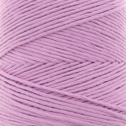 Bobine de cordon coton macramé Organic Cotton Détox XL peigné - Lilas clair x200 m