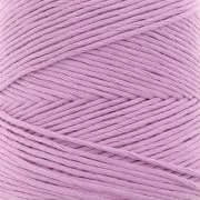 Bobine de cordon coton macramé Organic Cotton Détox XL peigné - Lilas clair x200 m