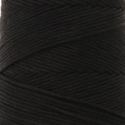 Bobine de cordon coton macramé Organic Cotton Détox XL peigné - Noir x200 m
