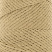 Bobine de cordon coton macramé Organic Cotton Détox XL peigné - Camel x200 m