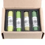 Coffret de 4 pastels tendres - Verts x1