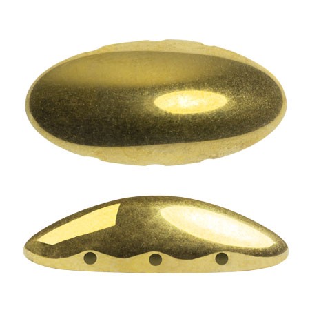 Athos 3D 3 trous® par Puca® 20x10 mm - Full Dorado x1