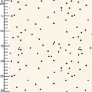 Tissu Batiste Bloom - Atelier Brunette - Shine Blue Black x10cm