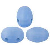 Perles en verre Samos® par Puca® 7x5 mm - Blue Opal Mat x10g|raw }}