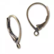 Dormeuses 15.8 mm bronze x2
