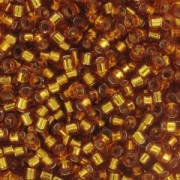 Miyuki Delica 11/0 DB1201 -  Silver Lined Marigold x8g