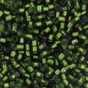 Miyuki Delica 11/0 DB1207 - Silver Lined Olive x8g