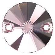 Cabochon - intercalaire - PureCrystal 3200 12 mm Light rose x1