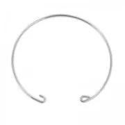 Bracelet jonc à décorer 15 cm en Argent 925 x1