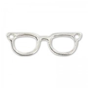 Intercalaire lunettes 2 trous 17 mm en Argent 925 x1