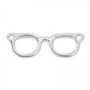 Intercalaire lunettes 2 trous 17 mm en Argent 925 x1