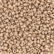 Rocaille Miyuki 11/0 193F - 24kt Gold Light Plated Frost x5g