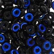 O Bead 4 mm Jet Azuro x5g|raw }}