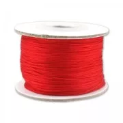Fil de jade - Fil nylon tressé 0.5 mm - Rouge x150m