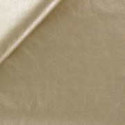 Coupon simili cuir 50x30 cm Doré métallisé x1