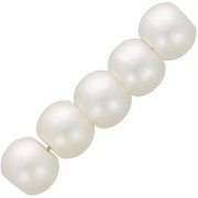 Perles gros trous 12 mm - imitation perle d'eau douce - Crème nacré x10|raw }}