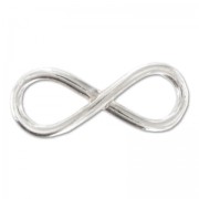 Intercalaire infini 25 mm - Argent 925 x1|raw }}
