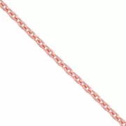 Chaîne maille forçat 2,5 mm cuivre  x1m