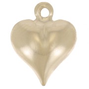Breloque coeur bombé 13x10 mm - Gold filled (or laminé) x1