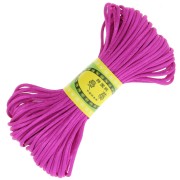 Cordon queue de rat polyester 2 mm - Fuchsia x20m