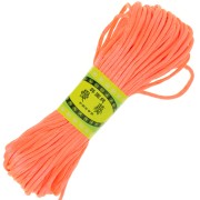 Cordon queue de rat polyester 2 mm - Corail Fluo x20m|raw }}