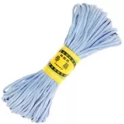 Cordon queue de rat polyester 2 mm - Bleu ciel x20m