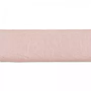 Lacet cuir 10 mm Light Rose Nacré x30cm