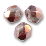 Facettes 6 mm Crystal Capri Gold x25