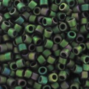 Miyuki Delica 11/0 DB0327 - Mat Metallic Dark Green Iris x8g|raw }}
