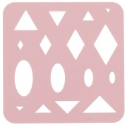 Set de 16 emporte-pièces plastique pour modelage et pâte polymère - Triangle x1