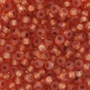Rocaille Miyuki Duracoat 11/0 4233 - Silver Lined Dyed Rose Gold x8g
