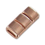 Fermoir aimanté pour lacet 5 mm doré rose x1|raw }}