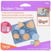 Moule en silicone allant au four formes Bezel x1