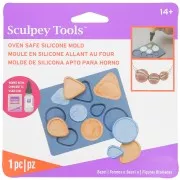 Moule en silicone allant au four formes Bezel x1