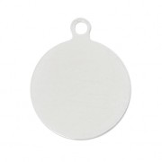 Pastilles à coller 12 mm argenté x5