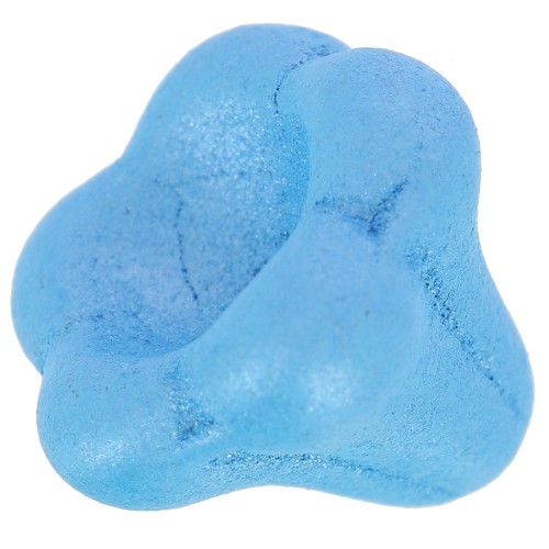 Perle fleur cloche en verre 11x13 mm - Pastel Blue Pearl x1