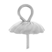 Attaches pendentifs pour perle semi percée 7 et 9 mm Acier inoxydable 304L x5|raw }}