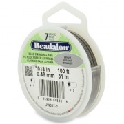 Fil Cablé 7 brins 0.46 mm - Beadalon - Acier x30 m|raw }}