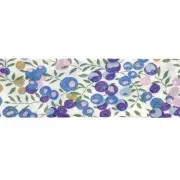 Biais en tissu Liberty - Wiltshire bud - Myrtilles x1m