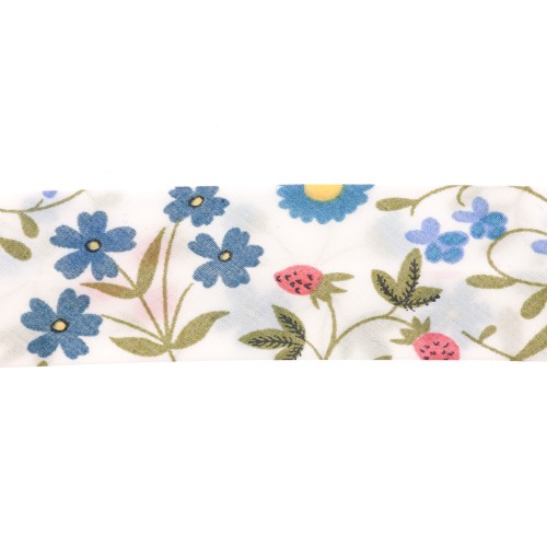Biais en tissu Liberty - Little - Winter x1m