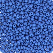 Preciosa Perles rocailles 11/0 2 mm - Opaque blue x20g