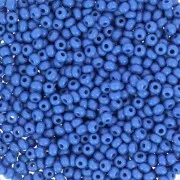Preciosa Perles rocailles 11/0 2 mm - Opaque blue x20g