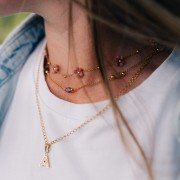 Perles rondes 2.5 mm - Acier inoxydable 304L Doré x10